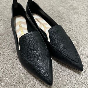 Nicholas Kirkwood Black Leather Loafers
